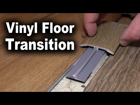 How to Install Vinyl Flooring Transition Strip | LVP Moulding