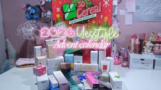 SO MUCH KBEAUTY! ☃️ yesstyle advent calendar 2026 unboxing ✨️