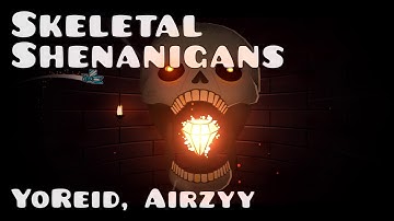 Skeletal Shenanigans by YoReid, Airz (Medium Demon) | Event Level #15 | CtrlCube | Geometry Dash