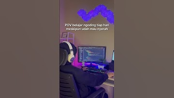 Kalian berapa jam sehari belajar ngoding?🥹 Semangat ya!#codinglife #techtok #codingtok