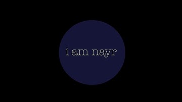 VLOG Intro | i am nayr | using LumaFusion and iPad Pro