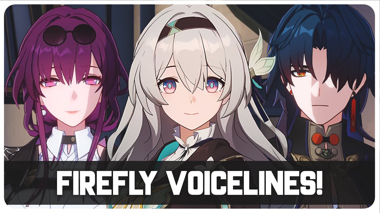 Firefly Voicelines Talks About Kafka, Elio, Jade & Others  | Honkai Star Rail 2.3