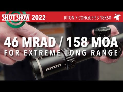 Riton 7 Conquer 3-18x50 ELR: Shot Show 2022