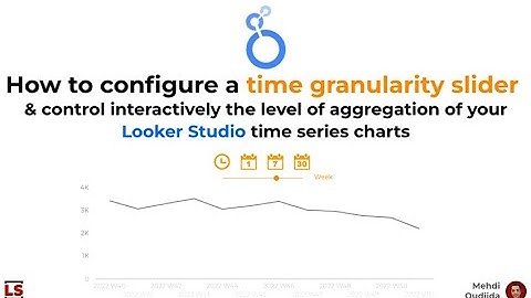 Time granularity slider for your Looker Studio time series charts - The result