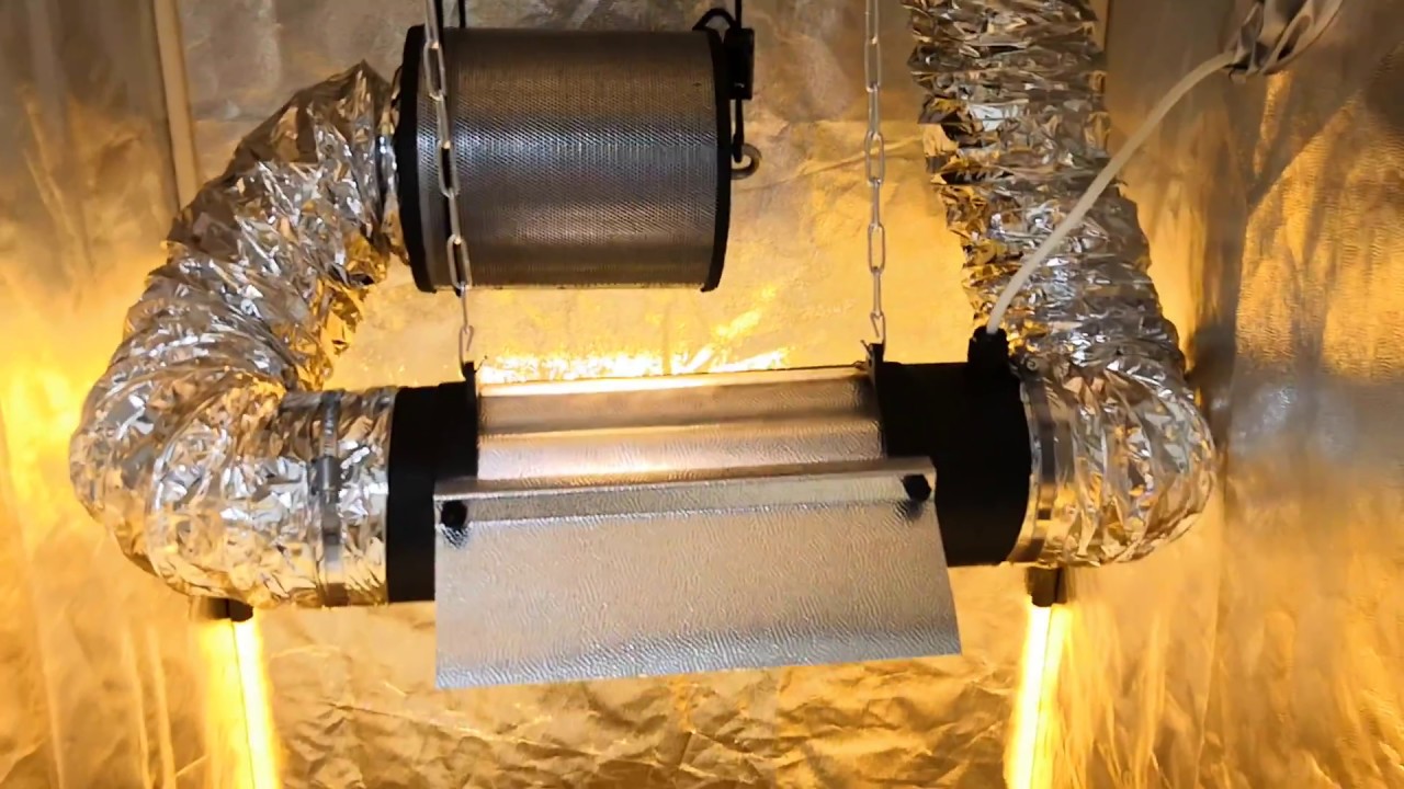 Как установить угольный фильтр в гроубоксе