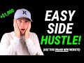 Easy Side Hustle That Makes $5k Per Month Using This 1 Website (Zero Experience Required)