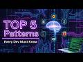 5 Essential Design Patterns Every Developer MUST Know in 2025 | Complete Tutorial
