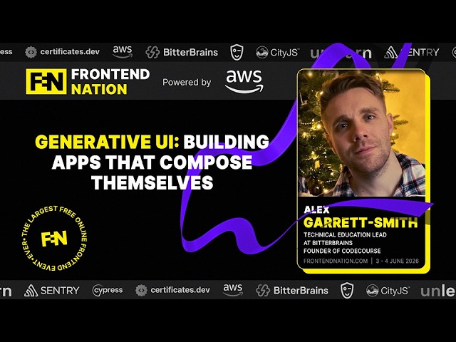 Generative UI: Building Apps That Compose Themselves
