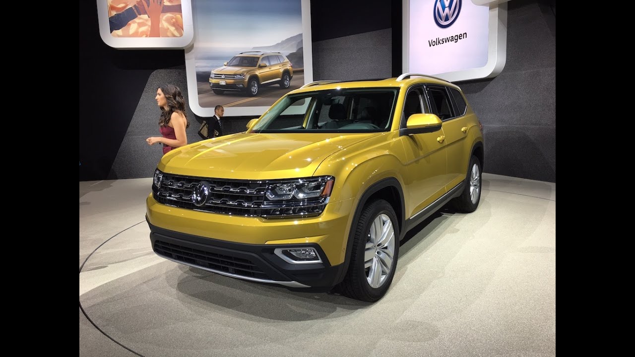 Youtube Volkswagen Atlas 2018 Volkswagen Atlas – Redline: First Look – 2016 LAAS - YouTube