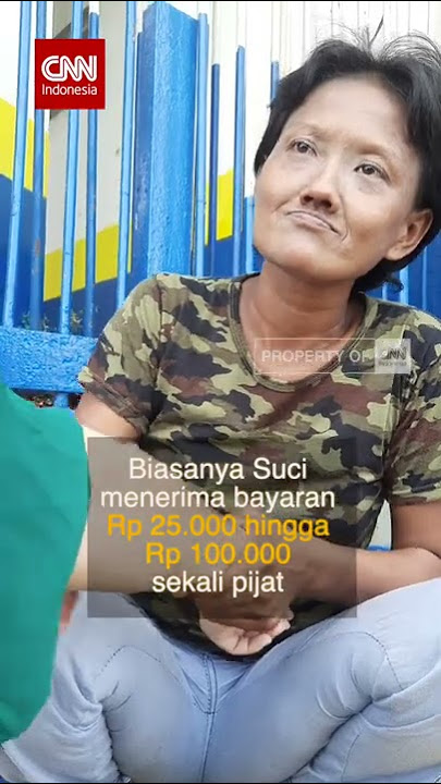 Tukang Pijat Keliling Raup Cuan di Tengah Kepadatan Pelabuhan Merak