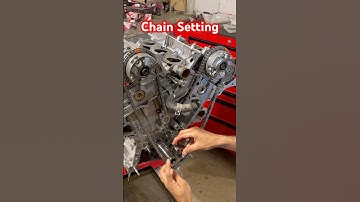 “Engine Timing Chain Installation Process”
