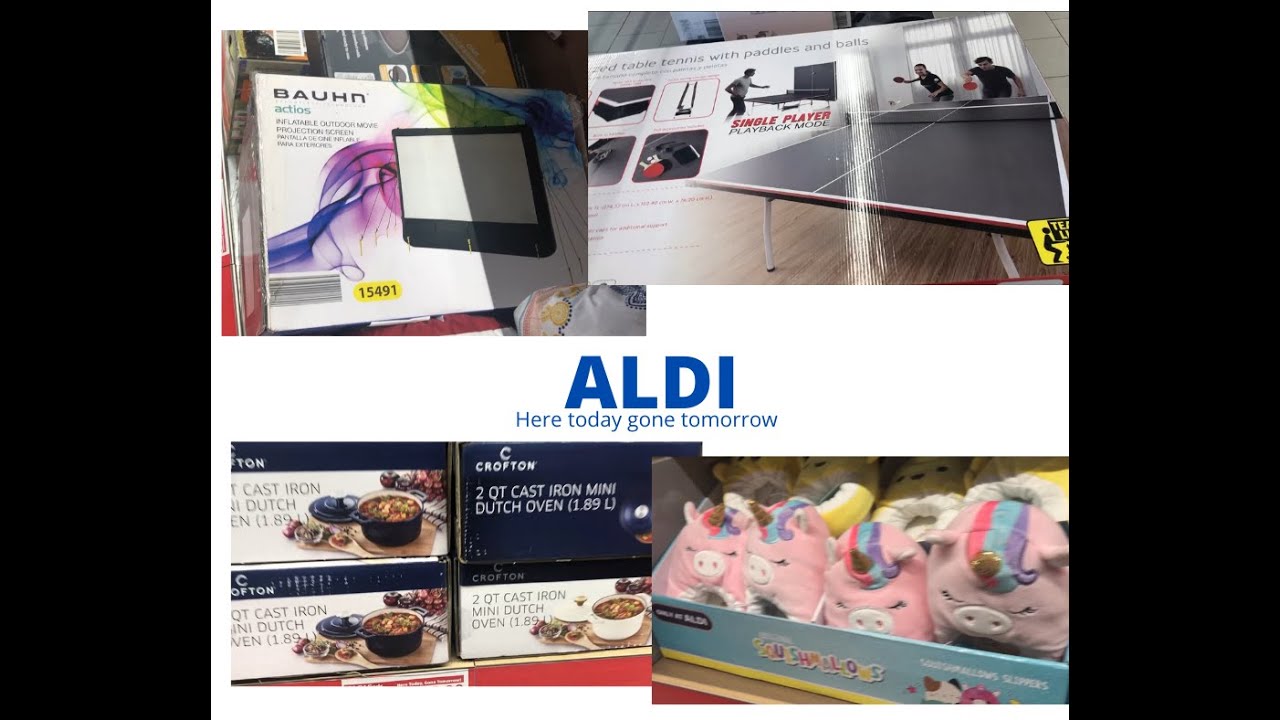 ALDI SEASONAL ITEMS - YouTube