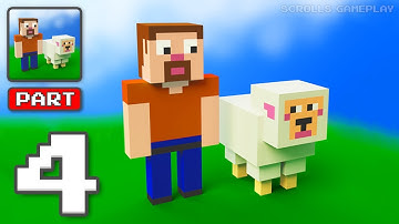 CubeCrafter - Gameplay Walkthrough Part 4 - Shape Boundless Worlds with Creativity (iOS, Android)