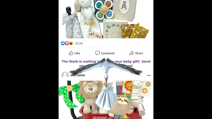 The Stork Delivers Smiles Across The Miles with Unique and Personalized Baby Gifts