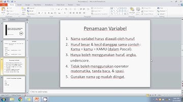 3. belajar algoritma pemrograman - variabel dan konstanta