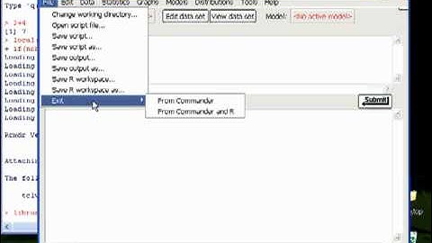 R Commander (IPSUR) - Install Ready-to-use R and R Commander/IPSUR