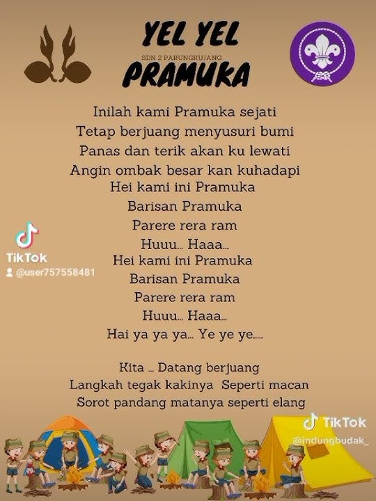 yel yel pramuka