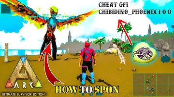 (HINDI)How to Spawn the Phoenix😱😱 in ARK (Phoenix ARK Spawn Guide)(हिन्दी)