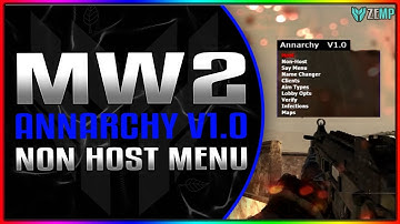 [MW2/PS3] Anarchy v1.0 | Non Host Menu | Stable & Clean (Backup/Patch) + Download