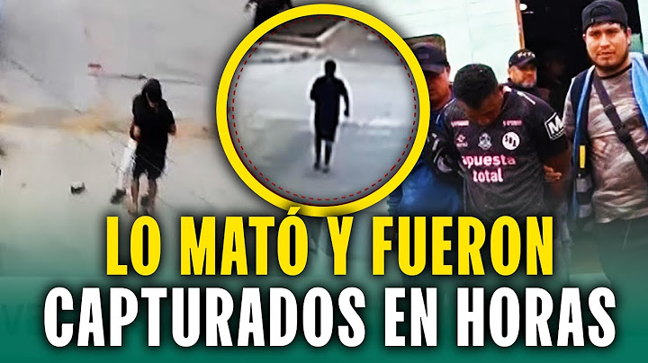 Matan a joven en plena calle pero son capturados en horas: Así cayeron sicarios en Sarita Colonia
