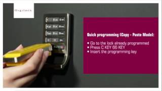 Celebrity How to register the Manager Keys to multiple Digilock Keypad locks with Express Registration Profile