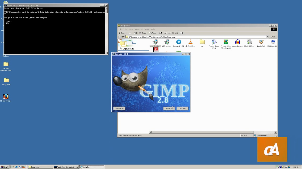 Probando KernelEx en Windows 2000 YouTube