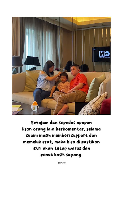 Setajam apapun, kalau misalnya suami dipihakku, semu akan baik baik saja❤️#parenting #mamamuda