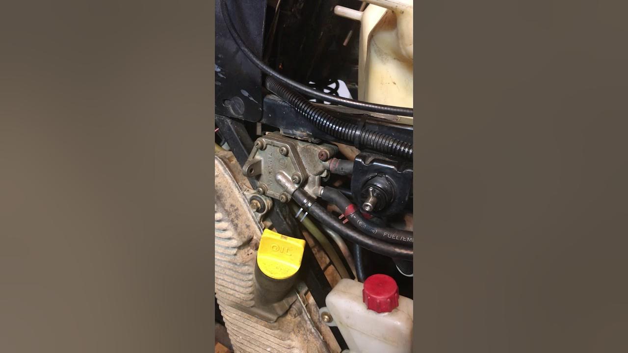 97 Polaris sportsman 500 fuel pump replacement - YouTube