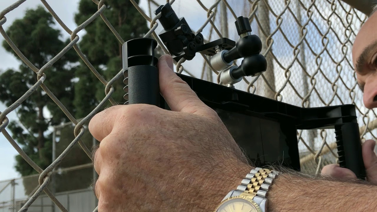 FenceClip Mini with iOgrapher Case