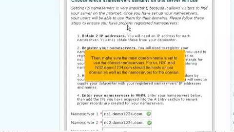 How to complete Initial Setup proses in WHM