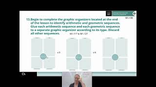 Integrated Math 1: 1.2.2B Arithmetic and Geometric Sequences (Day 2)