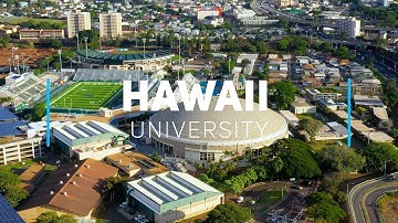 University of Hawaii at Manoa, Oahu - Honolulu | 4K drone video