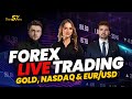 Forex Live Trading &amp; Market Strategies | Gold, NASDAQ &amp; EUR/USD Setups