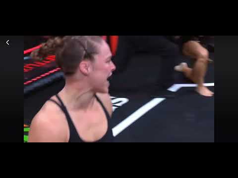 REACTION to Ronda Rousey vs Gina Carano fight. 🤮🐂💩🗑💰👎 thumbnail