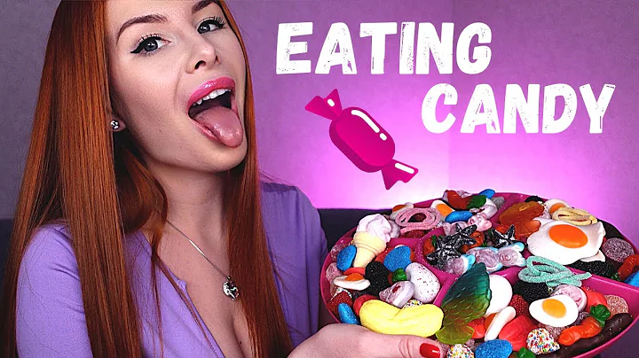ASMR  MUKBANG Eating Candy  Russian Whisper