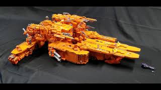Transformers Movie 1986 Super TITAN Autobot shuttle carrier mode custom Metroplex Fortress Maximus 2 Transformers Movie 1986 Super TITAN Autobot shuttle carrier mode custom Metroplex Fortress Maximus 2