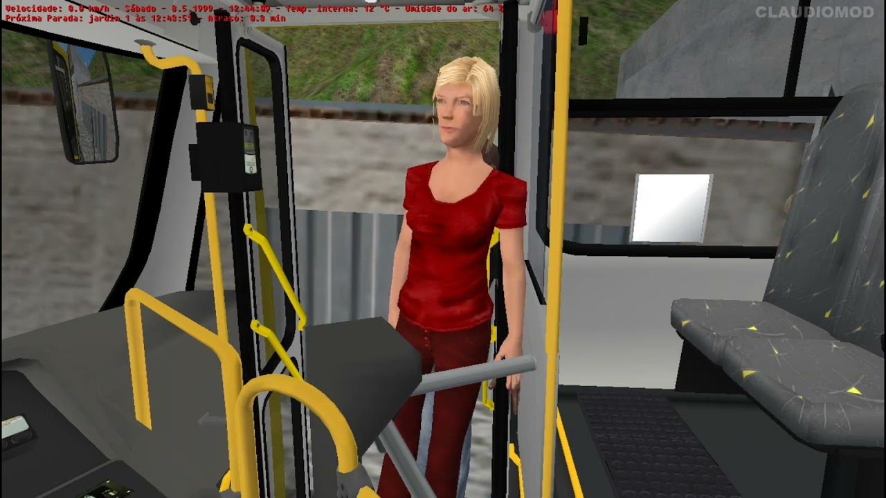 [Omsi2] -  Marcopolo Viale BRS- Volkswagen 17.230 EOD- 2013/Mapa Friburgo/Linha 35 - Centro-Final