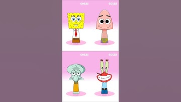 Sprunki OC Spongebob, Patrick, Krabs, Squidward Phase 4 - Sprunki Incredibox #incredibox #sprunki