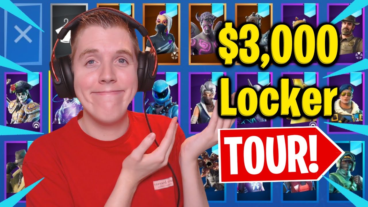 fortnite locker tour