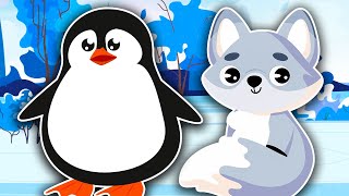 what animal am i winter animals sounds guessing game song kids learning videos
