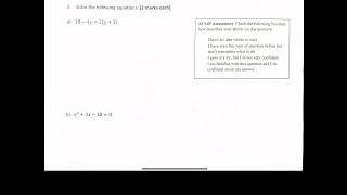 MATH 0300 Pre-Test CORRECTIONS