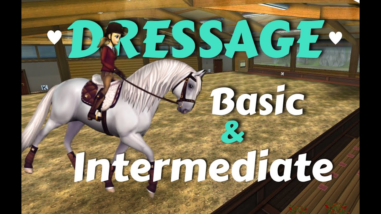 Dressage Moves Intermediate and Basic Star Stable Online YouTube