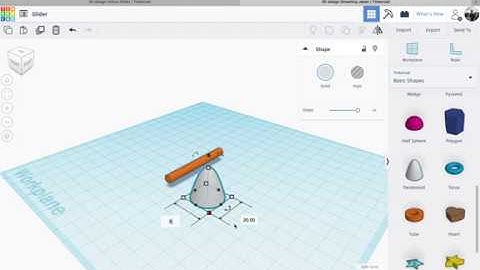 Airbus Glider Tinkercad Lesson 2 -  Creating the Canopy