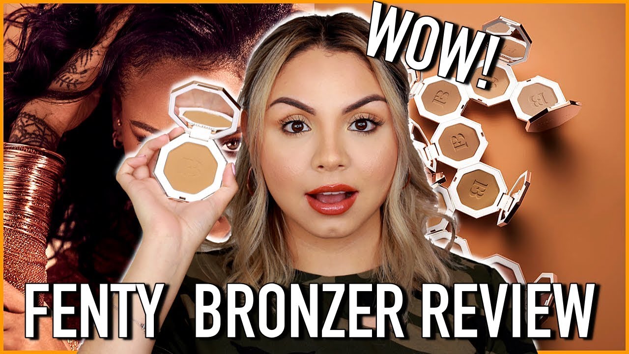 NEW! FENTY BEAUTY BRONZER REVIEW YouTube
