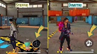 steffie vs dimitri ability test after update free fire