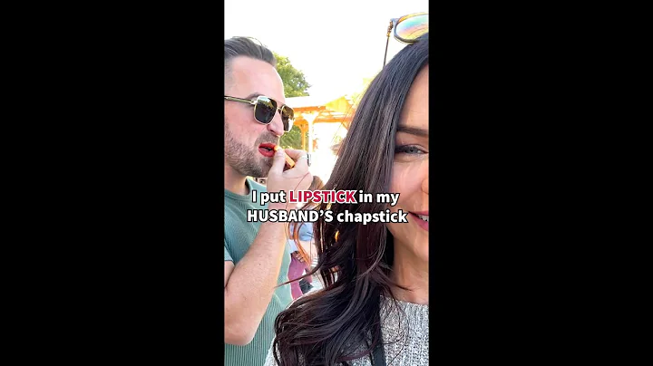 I put lipstick in my husband's chapstick