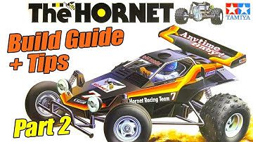 Tamiya Hornet Build Guide + Tips Part 2 (Steps 11 to 24) Chassis Finished!