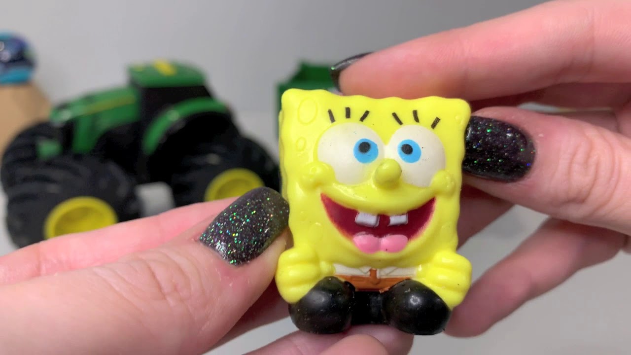 John Deere Toy Tractor Mash Em's Palooshy Kids Tv YouTube