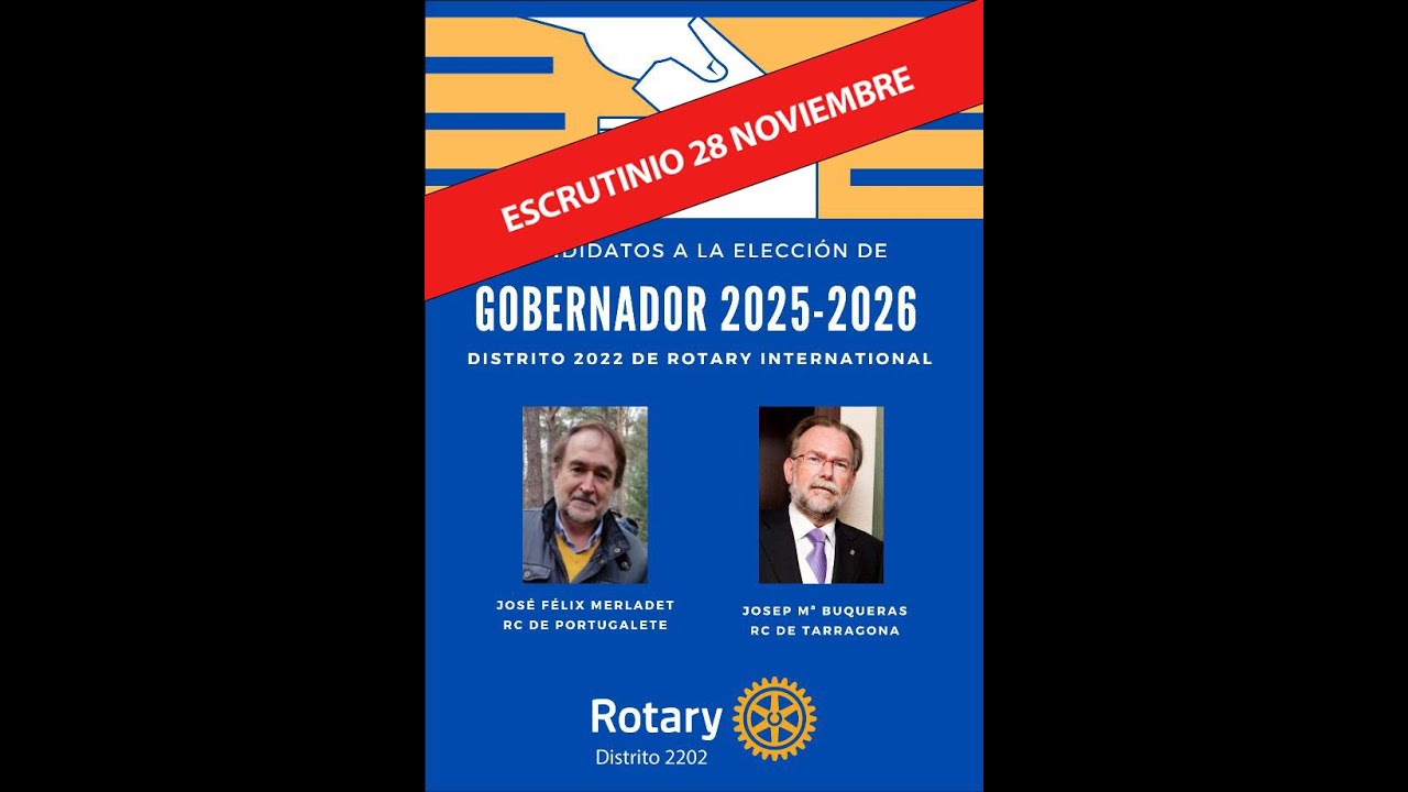 Escrutinio Elección de Gobernador 20252026 YouTube