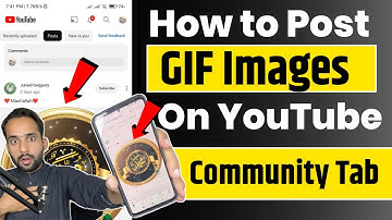 How To Post Gif On Youtube Community | Youtube Par Gif Kaise Upload Kare | Moveable Image